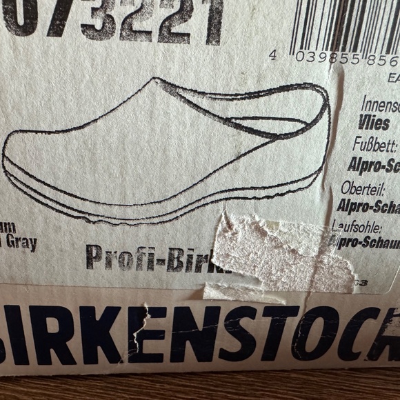 🆕 Men Birkenstock Professional Profi Birki Steel Grey Metal sz 12 US/ UE 45 - Picture 12 of 13